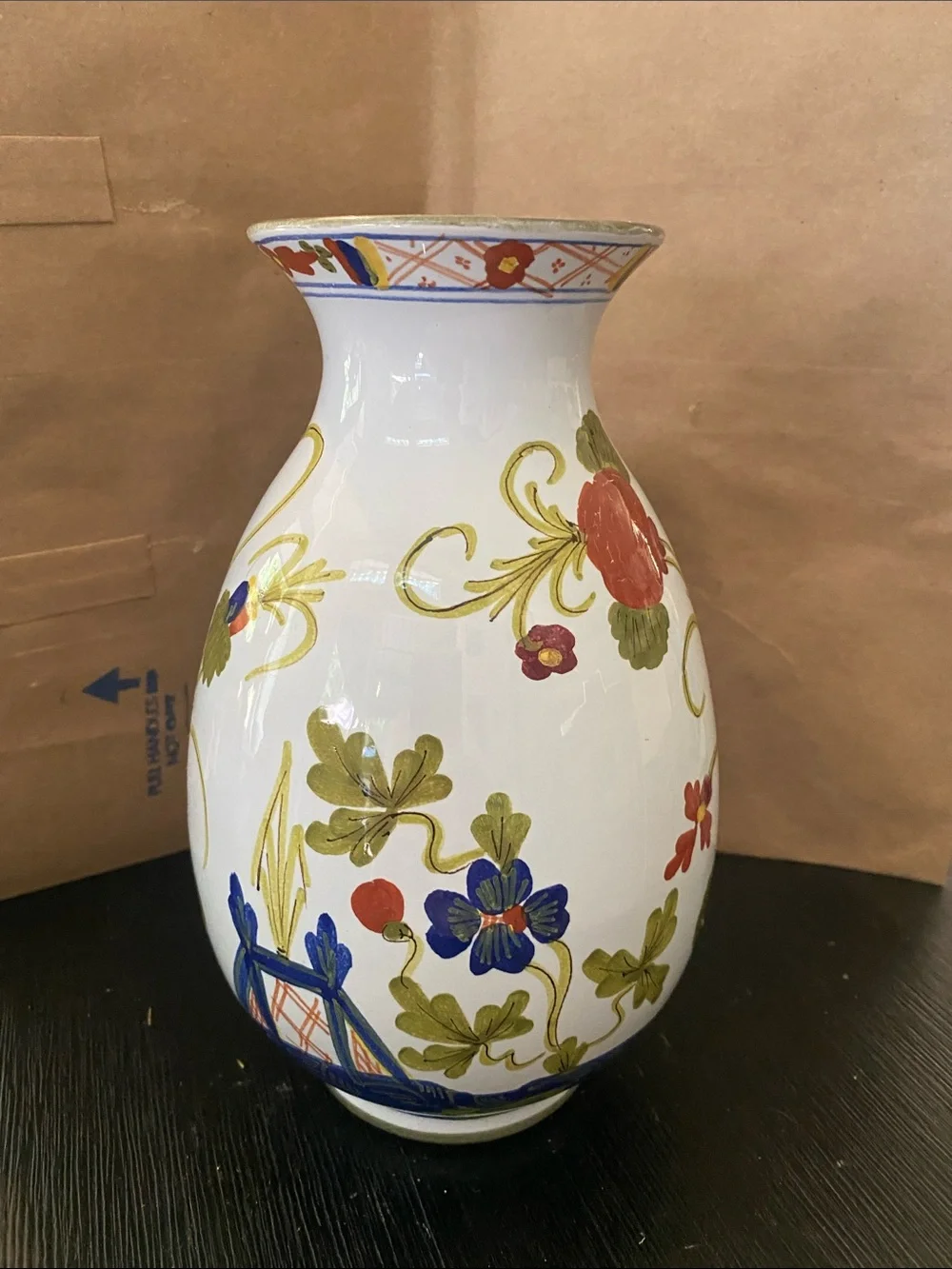 Vintage Italian Majolica Vase